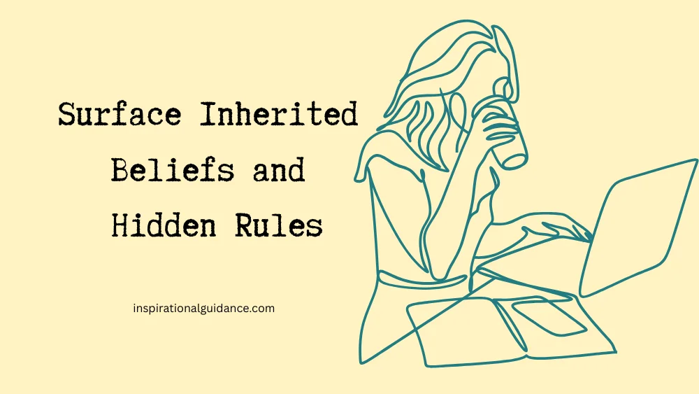 Surface Inherited Beliefs and Hidden Rules