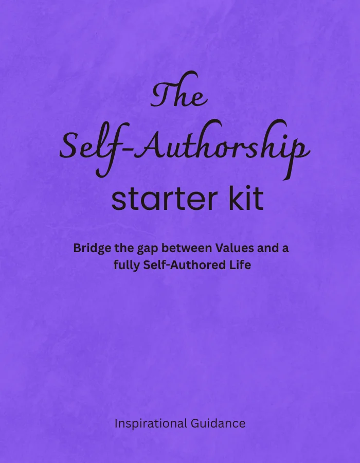Cover design of The Self-Authorship Starter Kit