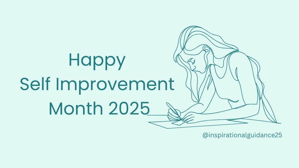 Inspirational Guidance is Celebrating Self-Improvement Month