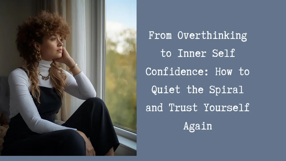 From Overthinking to Inner Self Confidence: How to Quiet the Spiral and Trust Yourself Again