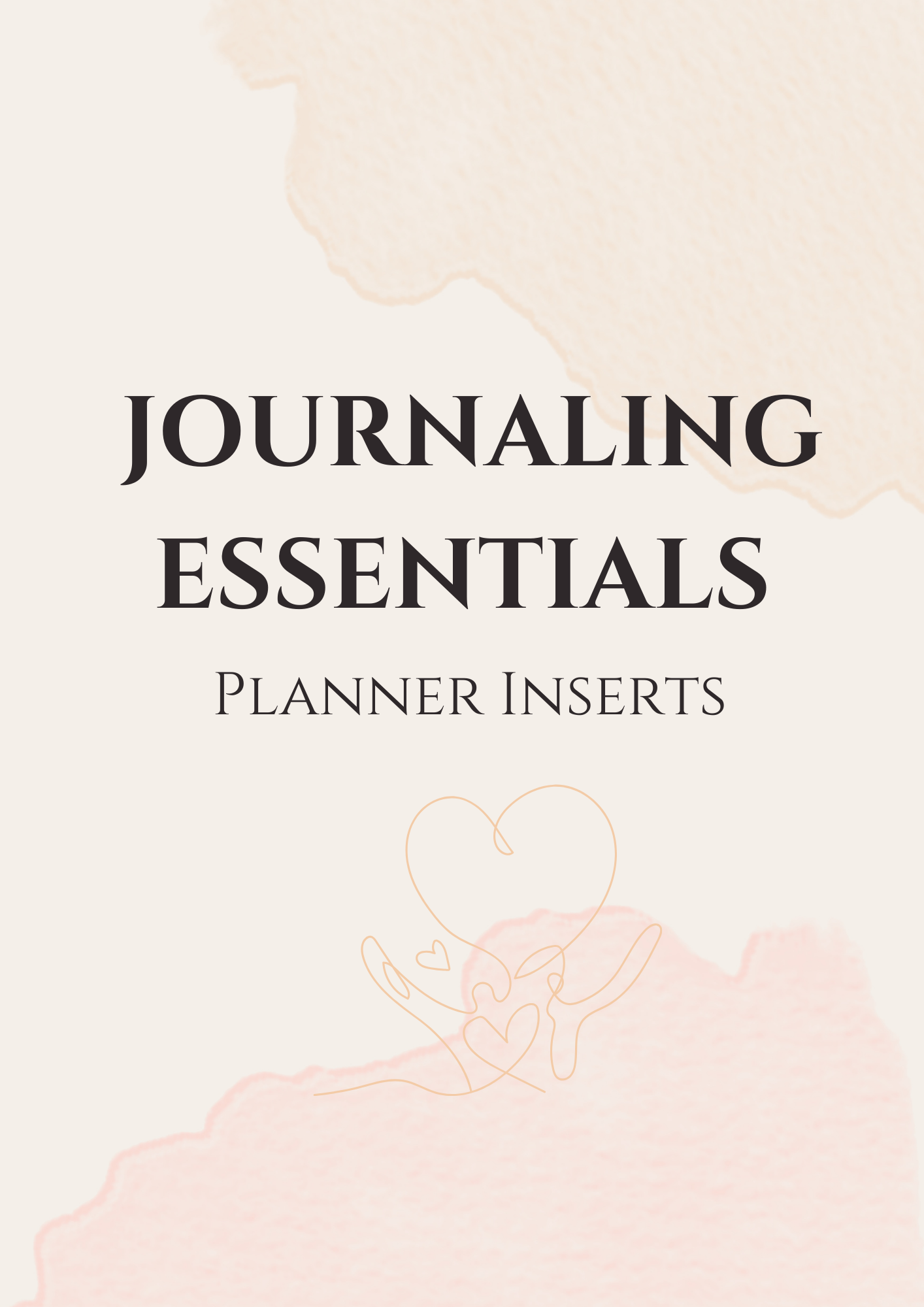 Journaling Planner Inserts
